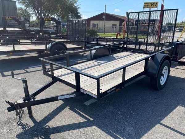 Triple Crown 5X10 Single Axle Utility Trailer | Black | U5X10G - Image 2