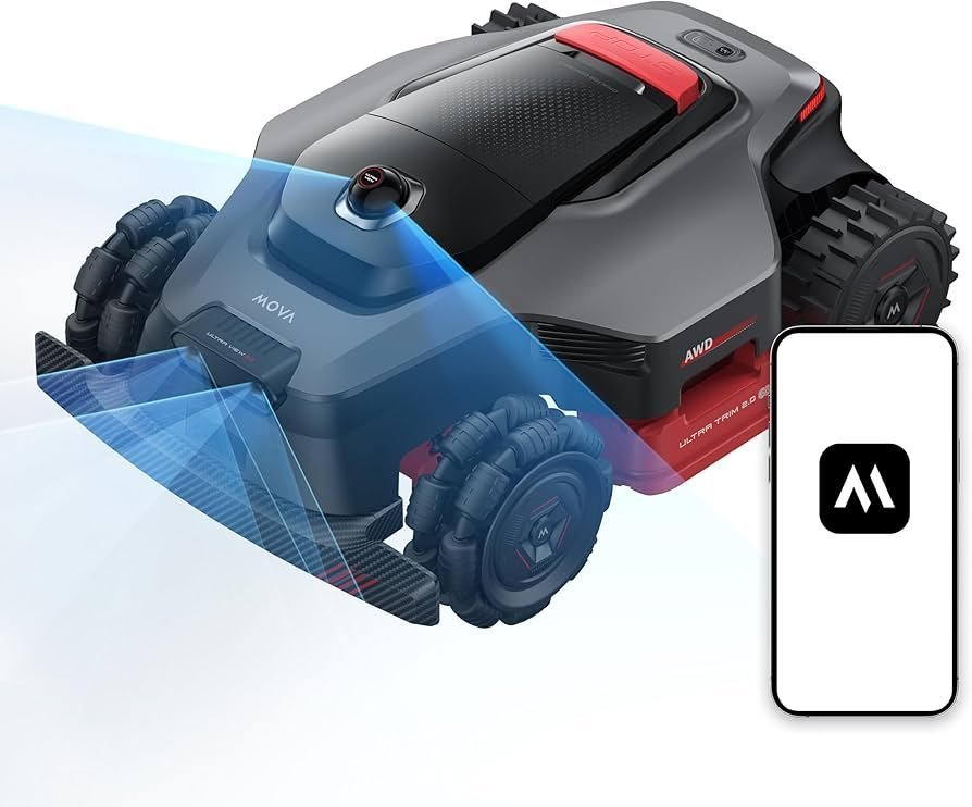 MOVA LiDAX Ultra 3000 AWD Lawn Mower - Image 3