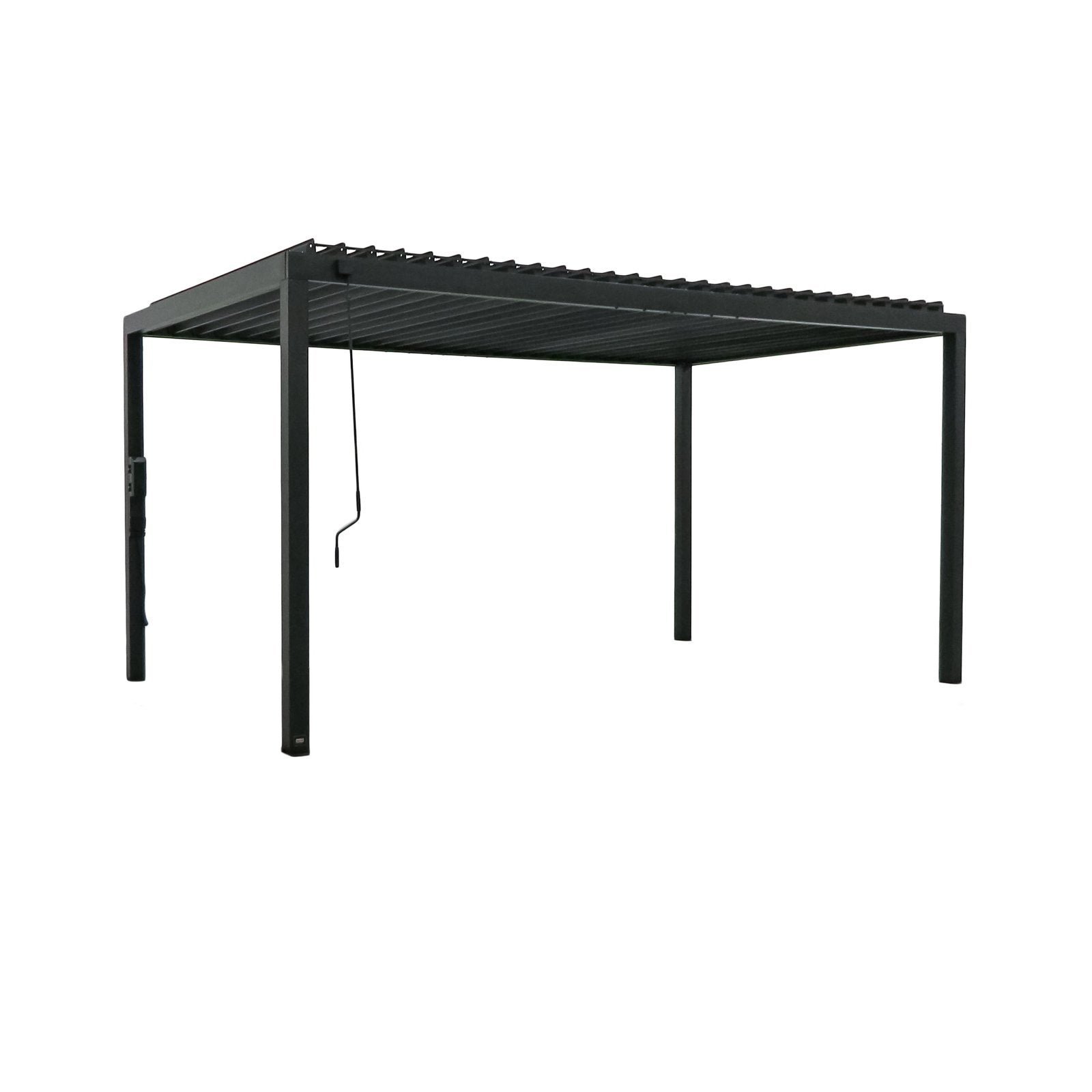 16×10 Sarasota Steel Louvered Pergola - Image 2