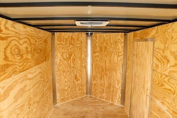 Small Black Enclosed Trailer - Image 31