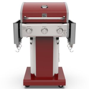 Kenmore 3-Burner Propane Gas Grill with Foldable Side Tables