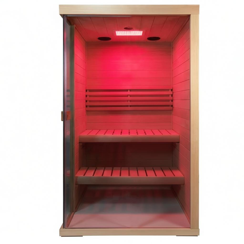 Solid Outdoor Steam Sauna – 2 Person | Model 702VS - Image 4