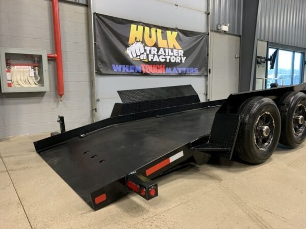 9,990# GVWR Hydraulic Drop Deck Equipment Float Trailer - Image 7