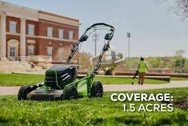 Greenworks 82V 21″ Brushless Self-Propelled Mower w/ 8.0Ah Battery and Dual Port Charger 82LM21S-8DP - Image 3