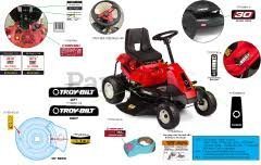 Tb30 Troy-Bilt Riding Lawn Mower 13A726JD066 - Image 3