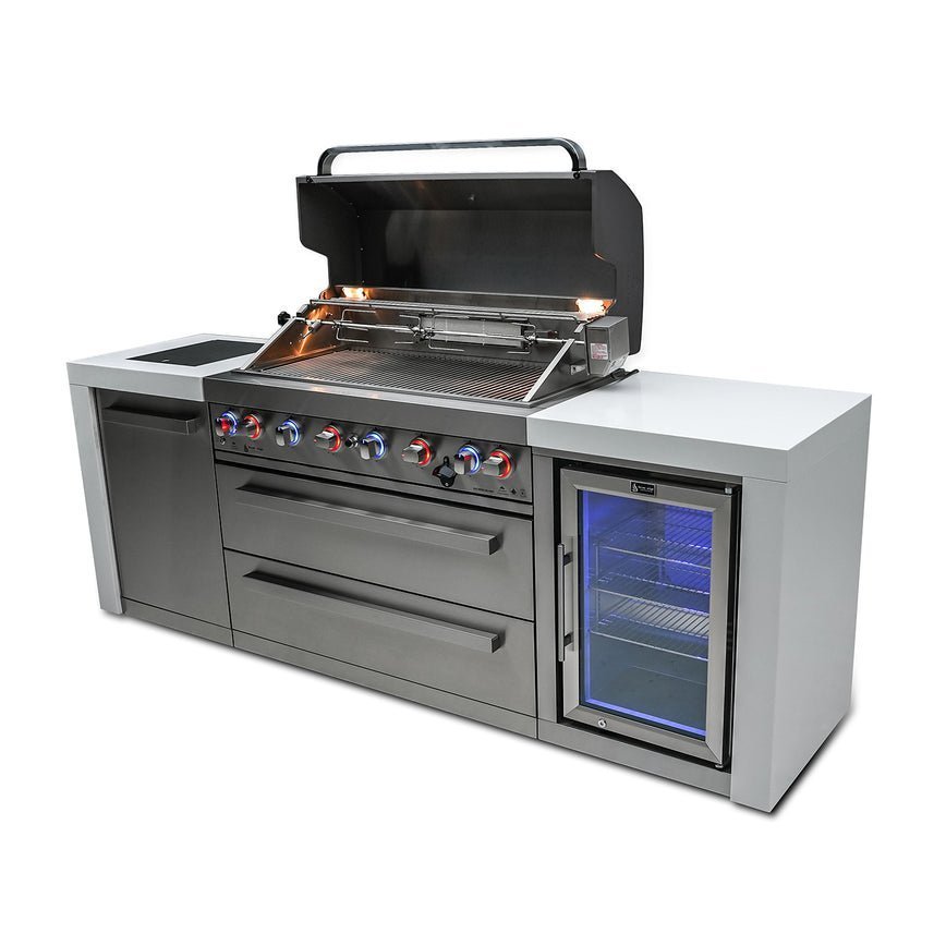Mont Alpi 805 Deluxe Island with Fridge Cabinet - Image 4