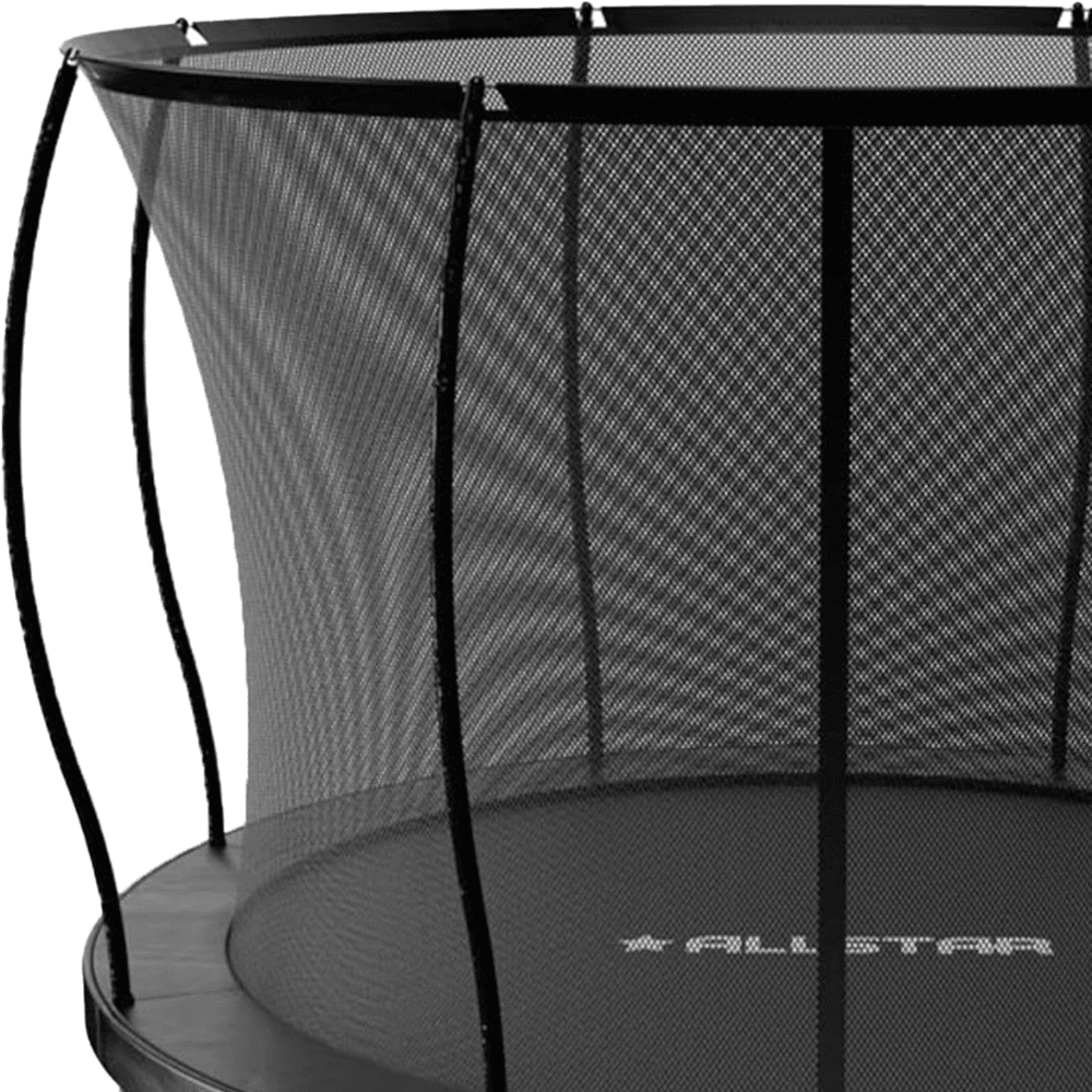 ALLSTAR 10-Foot Backyard Outdoor Trampoline with Safety Net and Ladder - Image 6