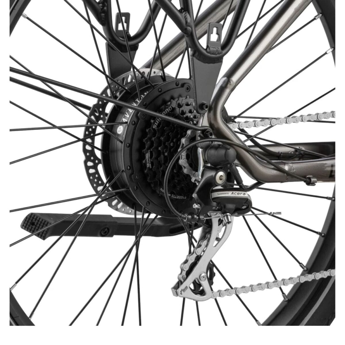 Aventon Level 2 Step-Through Commuter Electric Bike 500W Motor 60 Mile Range - Image 3