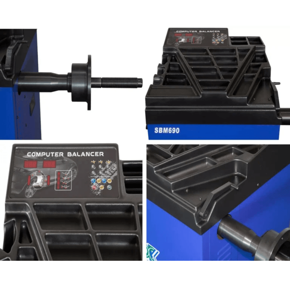 Designasofadfw 2.0 HP Tire Changer & Wheel Balancer Combo 580/690 - Image 4