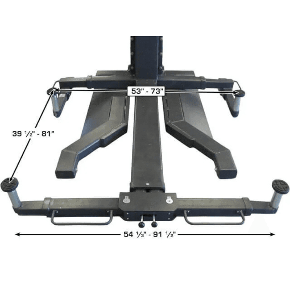 Atlas PSP-6000 6,000 lbs. Portable Single-Post Car Lift System - Image 6