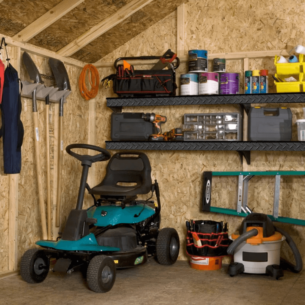 Handy Home Products Charleston 10' x 16' Gable Wood Outdoor Storage Shed - Image 2